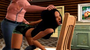 Sims 3 PMV Rihanna Dry humping Tony Dinozzo