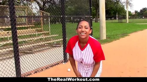 TheRealWorkout - Busty Latina Loves To Play with Balls