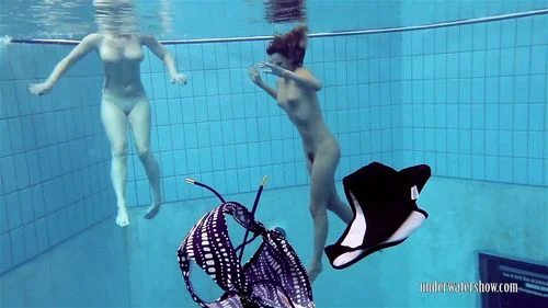 Katrin Privsem and Lucy Gurchenko underwater babes