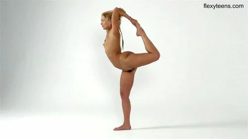 feet, solo female, gymnasts, blonde