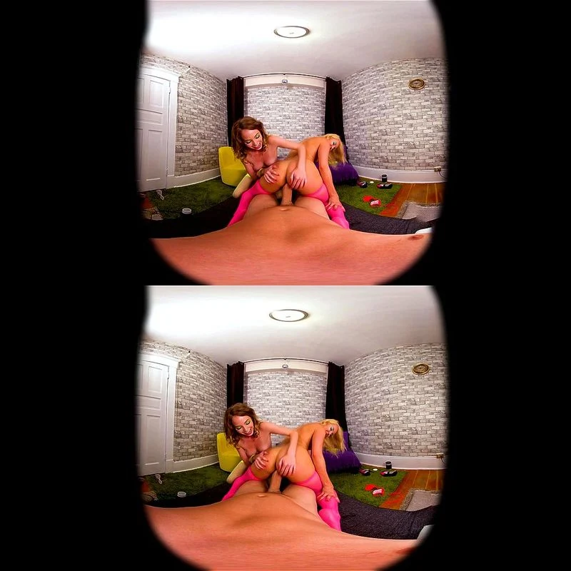 VR Creampie Threesome AL & AS VR Creampie Threesome AL & AS
