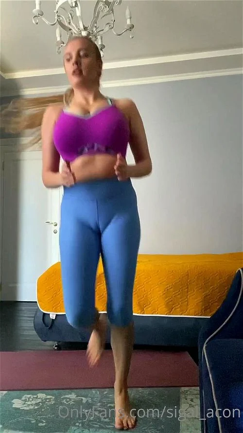 Watch Sexy workout - Gym, Sexy, Blonde Porn - SpankBang