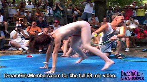 Wives Strip Naked In Amateur Wet Body Contest