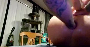 Fisting Toys in Butt thumbnail