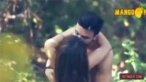 Indian hot couple romance ( jungle sex)