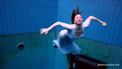 Polish teen Marketa underwater