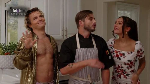Delphine - April Olsen Leaves Enough Ass For All Of Her Cooks - LAA0072 - EP1: Porn