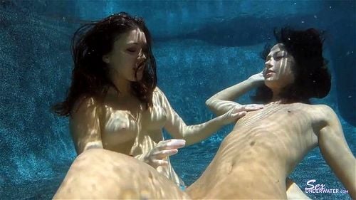 Watch I Touch You, You Touch Me - Lesbian, Underwater, Asian Porn -  SpankBang