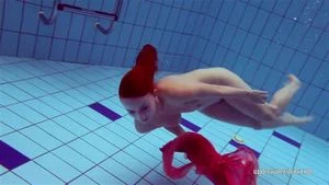 Big tits big ass tattoos Katrin Privsem underwater