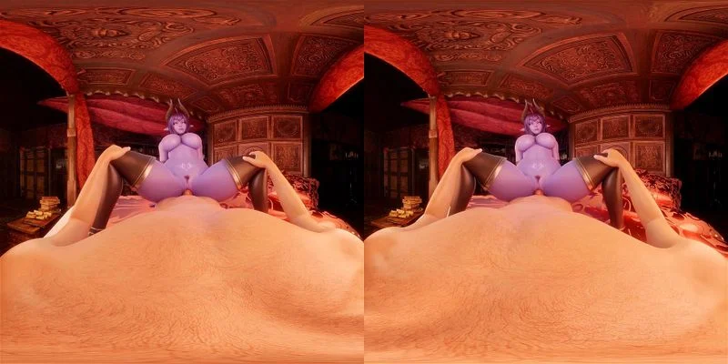 Succubus Landlady will fuck you as a sexy cowgirl - hentai