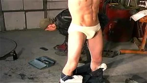 Spanked By biker