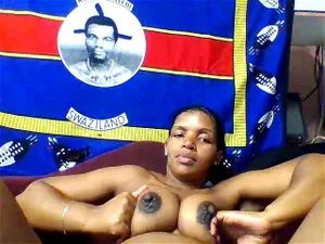 Ebony big tits big nipples