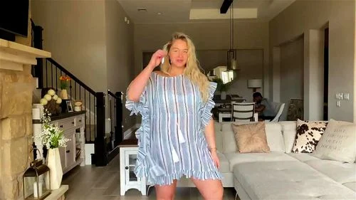 Iskra Pregnant 9 Month Swimwear Try On  1080p: Fansly Porn