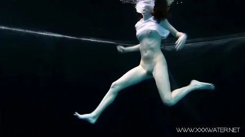 russian, babe, professional, underwatershow