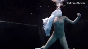Mega hot underwater erotics with Andrejka