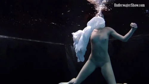 Mega hot underwater erotics with Andrejka by Underwater Show: Babe, Brunette & Hd Porn Porn