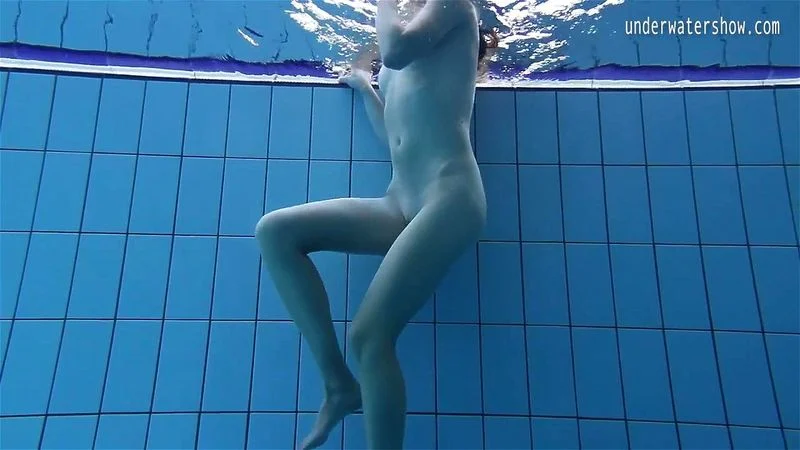 Watch them hotties swim naked in the pool Watch them hotties swim naked in the pool