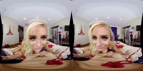 blonde, small tits, virtual reality, pov