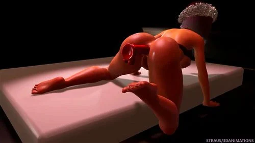 big ass, animated 3d, fetish