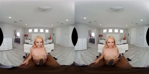 big tits, big cock, blonde, 180° in virtual reality