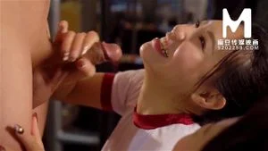 asian girl gym thumbnail