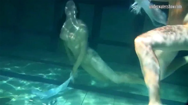 Mihalkova and Siskina and other babes underwater naked