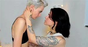 Lesbian cam kissing thumbnail