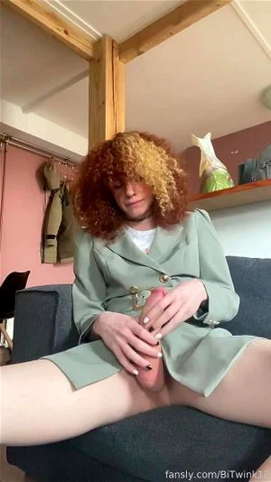 Watch Redhead femboy Tranny Femboy Amateur Porn SpankBang 