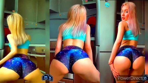 Twerk Ass porn video – Silent twerking teen