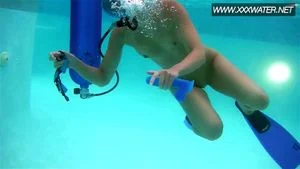 Minnie Manga beautiful underwater pornstar