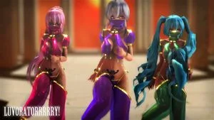 3d hero fantasy dance  thumbnail