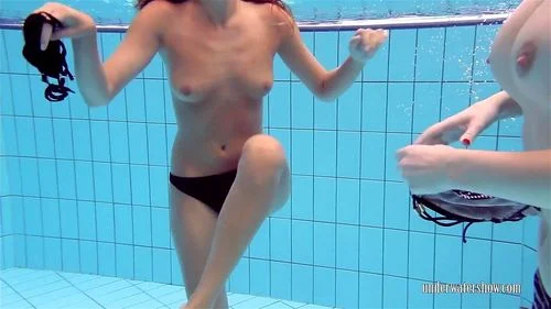 lesbian, female orgasm, Underwater Show, euro