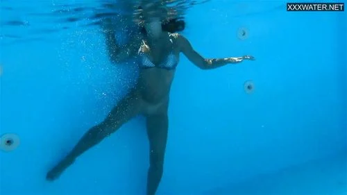 pornstar, underwater babes, Underwater Show, solo female