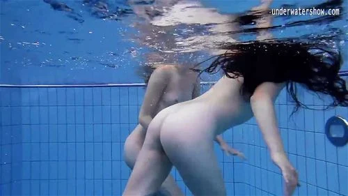 step fantasy, Underwater Show, lesbian, sexy tits