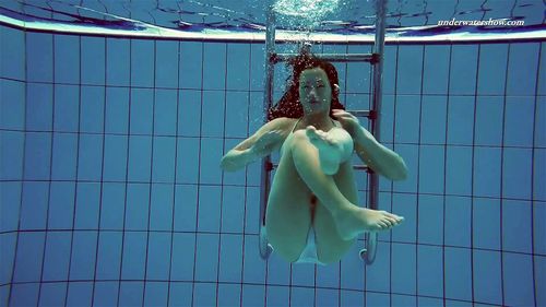 Juicy ass brunette babe Alla Birtakik swimming by Underwater Show: Big Ass, Hd Porn & Professional Porn