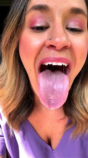 Tongue Fetish - Watch Big Tongue - Saliva, Tongue, Tongue Fetish Porn - SpankBang