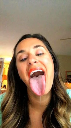 Watch Big Tongue 2 - Saliva, Tongue, Tongue Fetish Porn - SpankBang