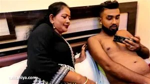 Desi Stepmom Caught Son Watching Porn