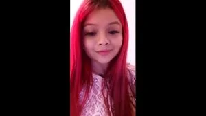 Hot redhead babe solo masturbating on web