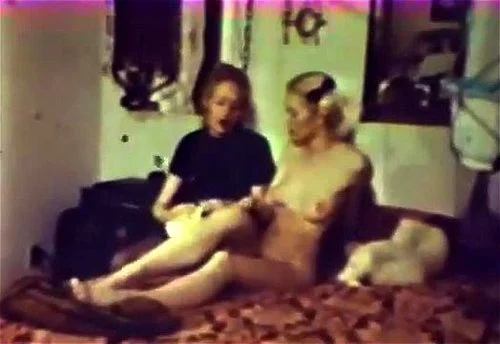 lesbians, 1976, blonde, fingering
