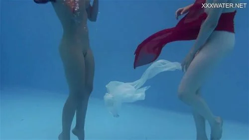 anastasia ocean, marfa, underwater girls, lesbian