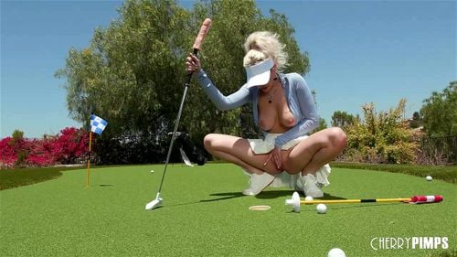 Watch All Natural Big Tits Blonde Skye Blue Goes Golfing and Fucks Herself  Silly with a Dildo - Skirt, Outdoor, Golf Girl Porn - SpankBang
