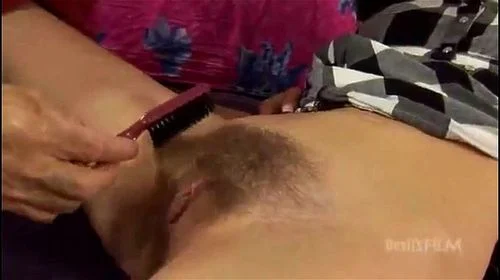 small tits, blowjob, bush, blonde