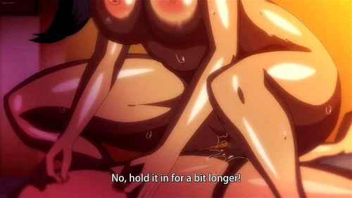 hentai anime, hentai, big tits, blowjob