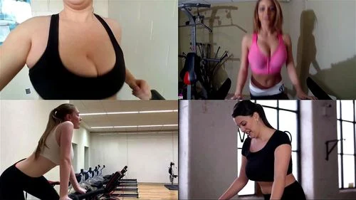 compilation, upside down blowjob, big tits, flexible