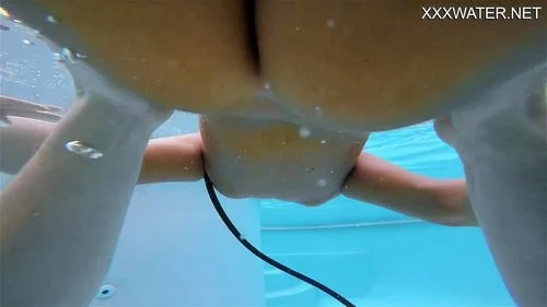 babe, juicy ass, solo, Underwater Show