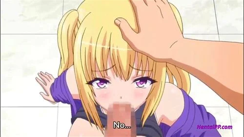 hentai blonde, hentai blowjob sex, anime, hentai