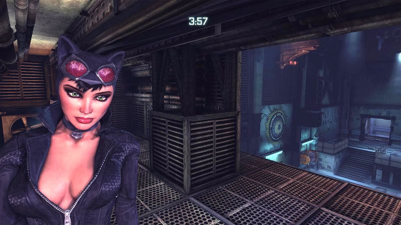 Catwoman cleavage Catwoman cleavage