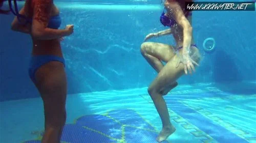 500px x 281px - Watch Two hot lesbian brunettes in the swimming pool - Babe, Public, Big  Ass Porn - SpankBang