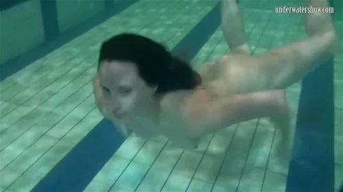 russian, underwatershow, solo female, water